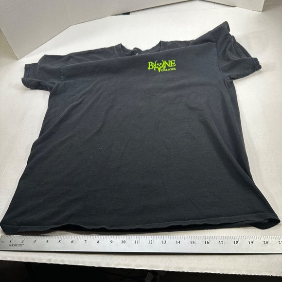 Bone Collector Men's Size Large Short Sleeve Tee Shirt Black Preowned - Picture 9 of 11